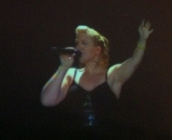 Kelly Belting It Out