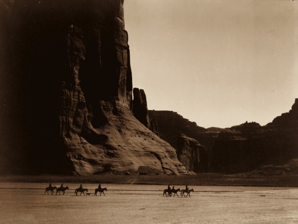 Canyon de Chelly, by Edward S. Curtis, 1904.