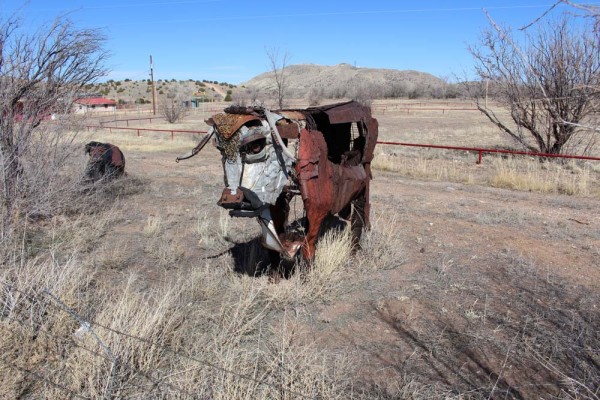 Bull, "Trail's End", by Holly Hughes, 1994.