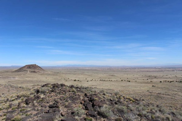 Vulcan Volcano, north from the vantage point on top of Black Volcano.