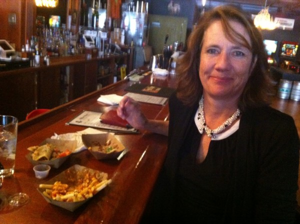 Lunchtime Tacos with my super sister at Sisters.