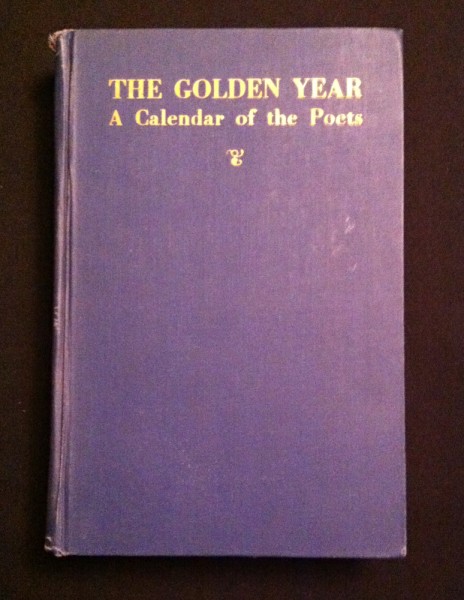 The Book: "The Golden Year: A Calendar of Poets".