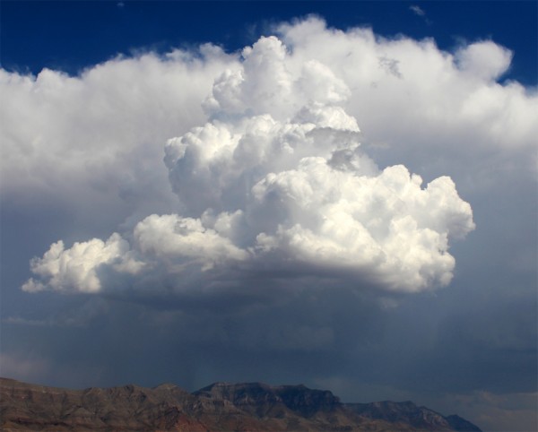 Towering cumulus.