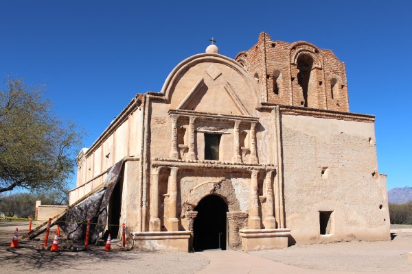 Exterior, San Juan Mission, Tumacácori National Historical Park.