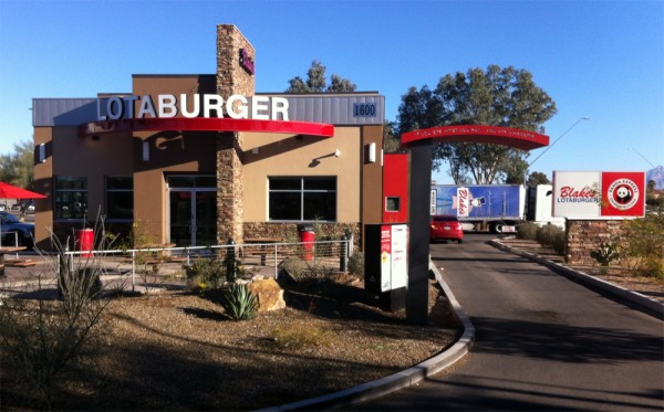 An über-modern rendition of New Mexico's beloved Blake's Lotaburger in Tucson, AZ.