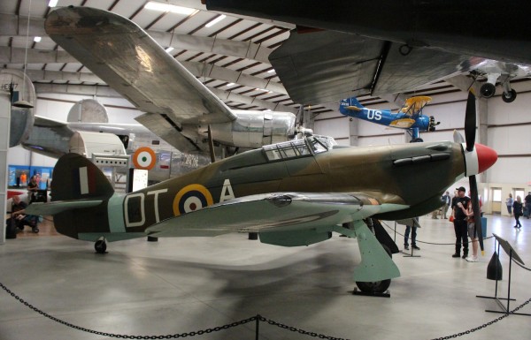 British Hawker Hurricane.