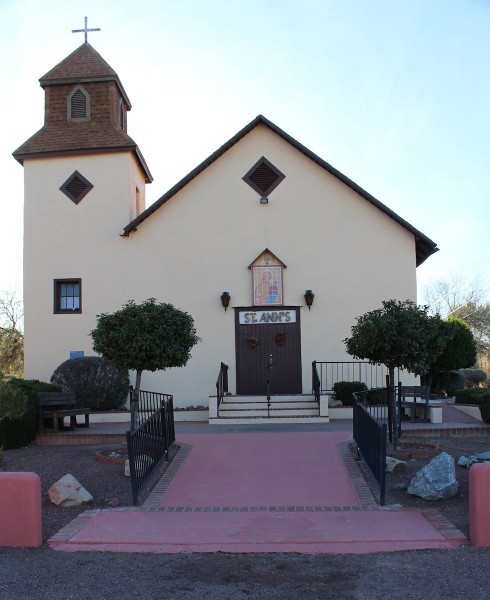 St.  Ann's, adjacent to the Tubac presidio park, was a mission in Anza's day, and the location where Anza and his expedition party were blessed by priests before they set out for the West Coast.