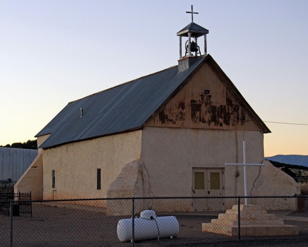 San Vincent de Paul Catholic Church in Punta de Agua, NM. Established 1878.