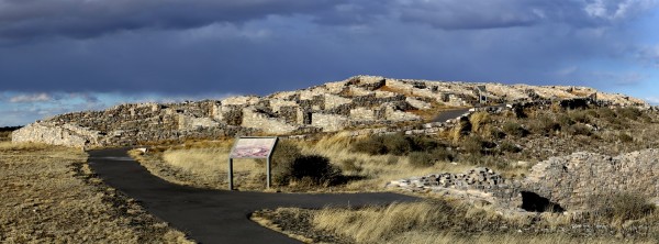 City on a hill.