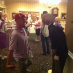My bro about to take down the butler dude.