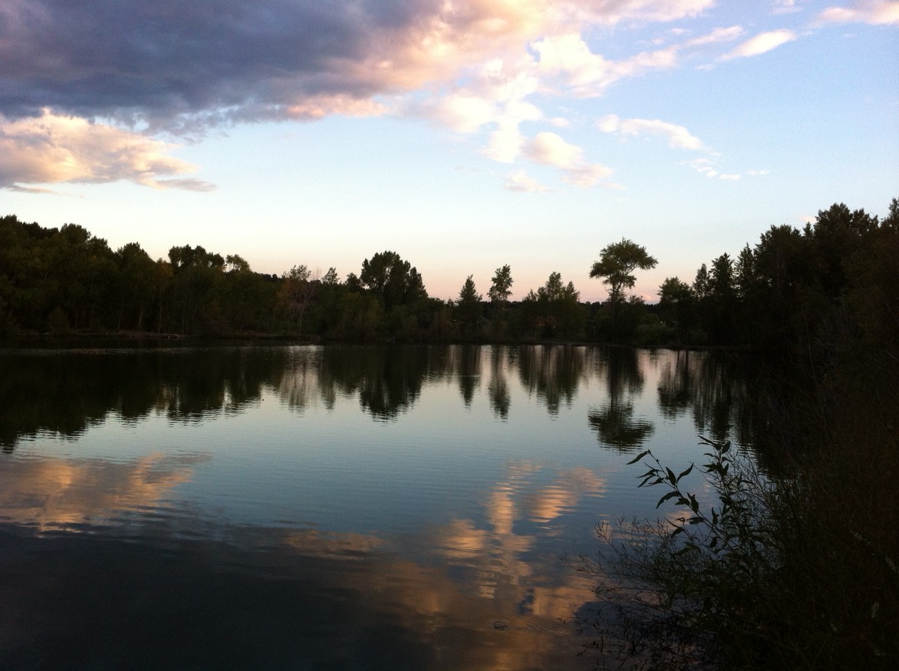 Evening Approaches at Monastery Lake